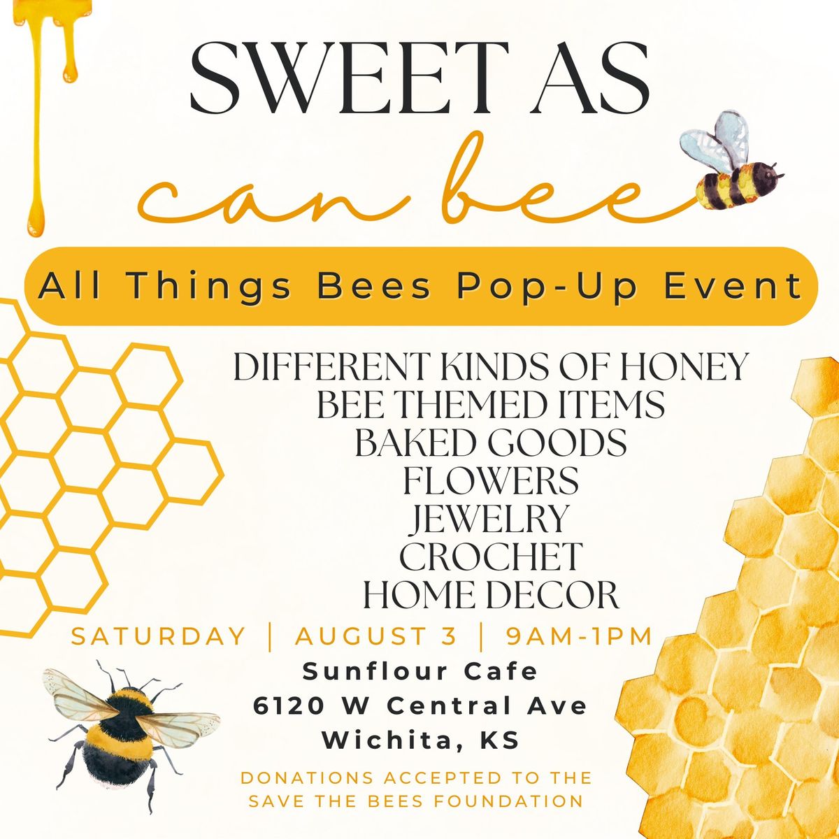 All Things Bees Pop-Up Event