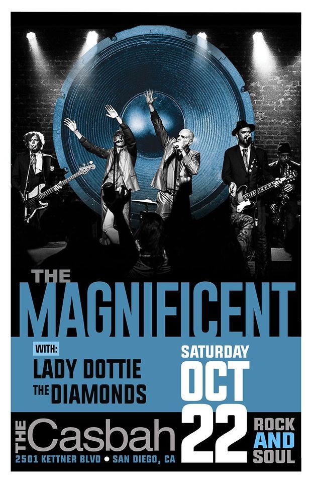 The Magnificent, Lady Dottie & The Diamonds, DJs Pat & Lety Beers (The Schizophonics)