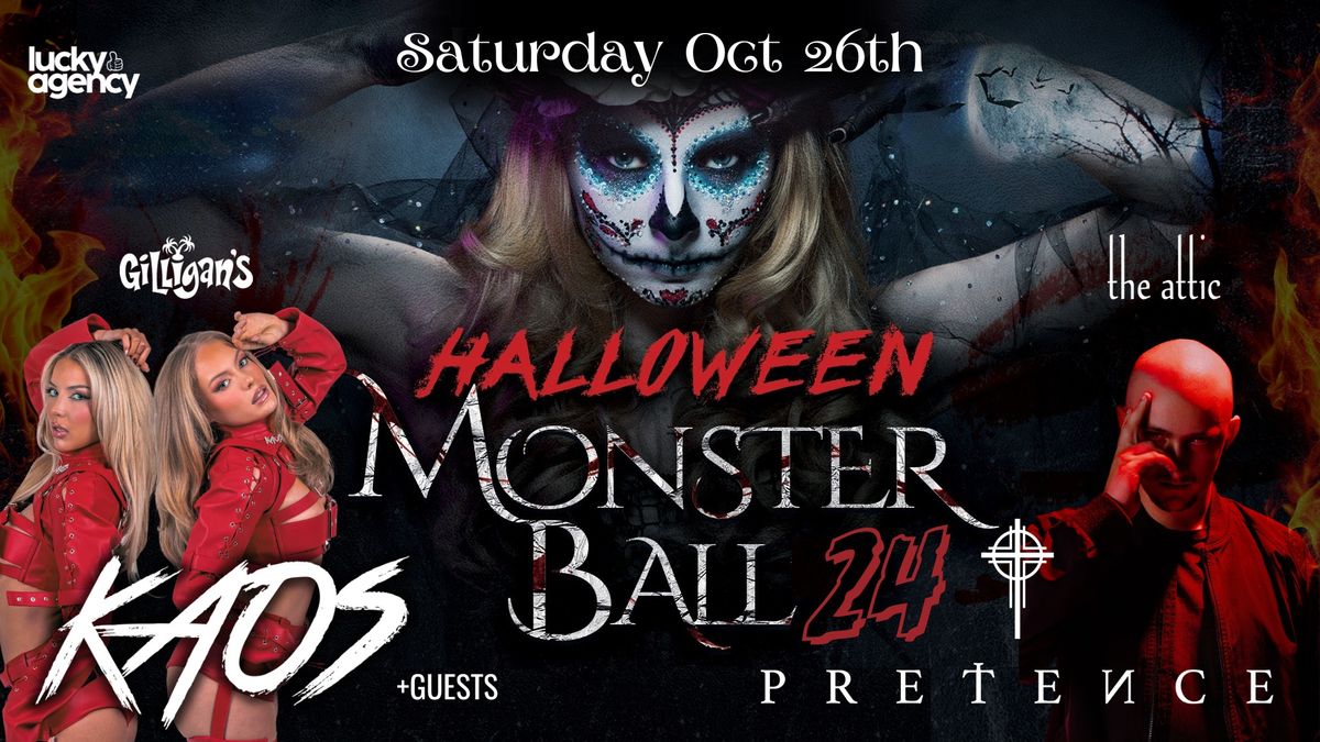 HALLOWEEN MONSTER BALL '24 ft KAOS | PRETENCE + Guests!