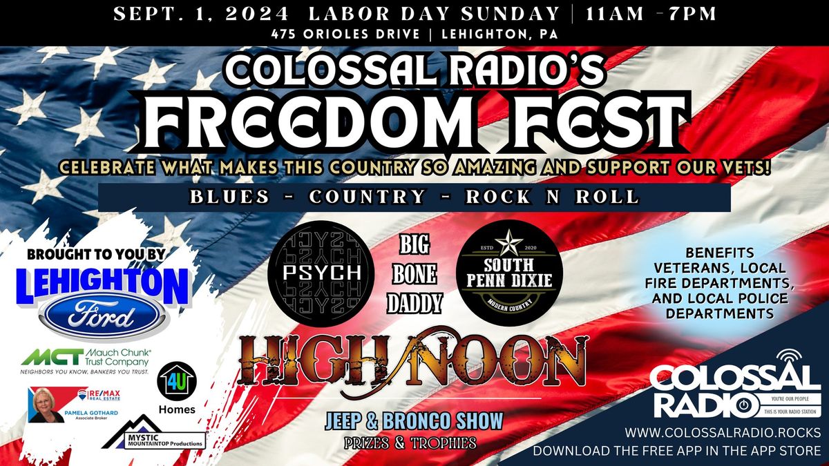 Freedom Fest with Colossal Radio