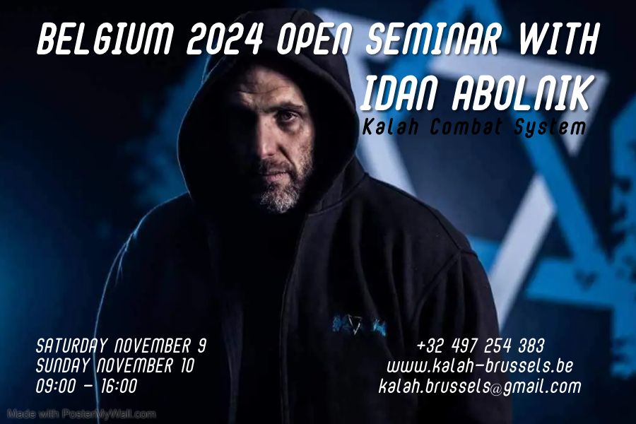 Belgium 2024 Open Seminar with Idan Abolnik