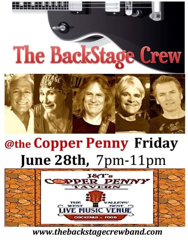 BSC at CopperPenny. Friday June 28th, 7p-11p