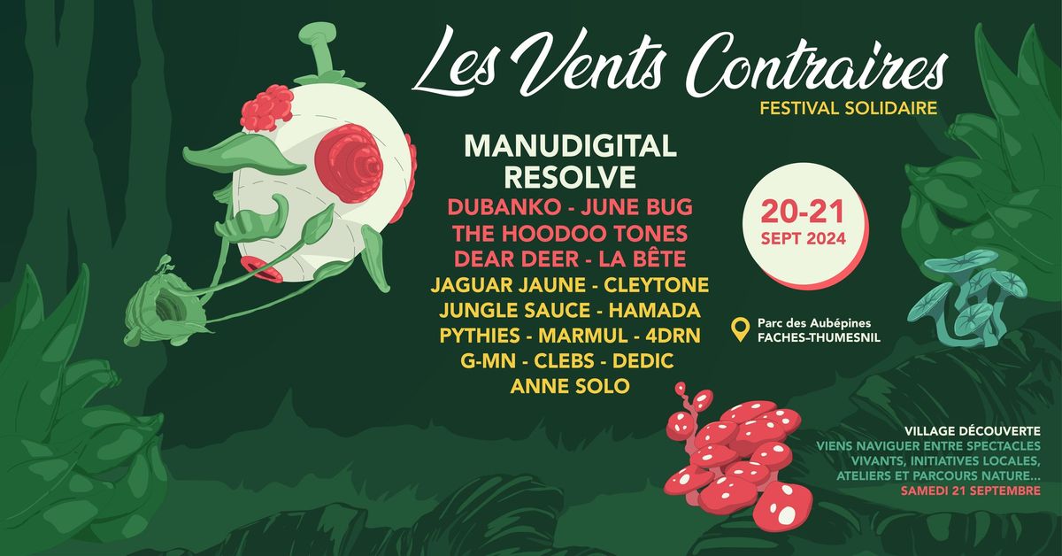 Les Vents Contraires 2024 - Festival Solidaire