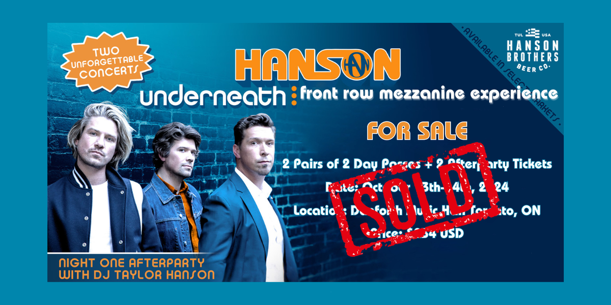 Hanson - 2 Day Pass