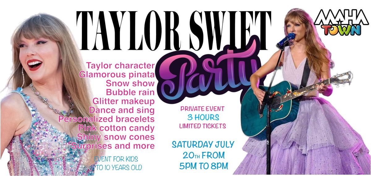 Taylor Swifties Kids Party