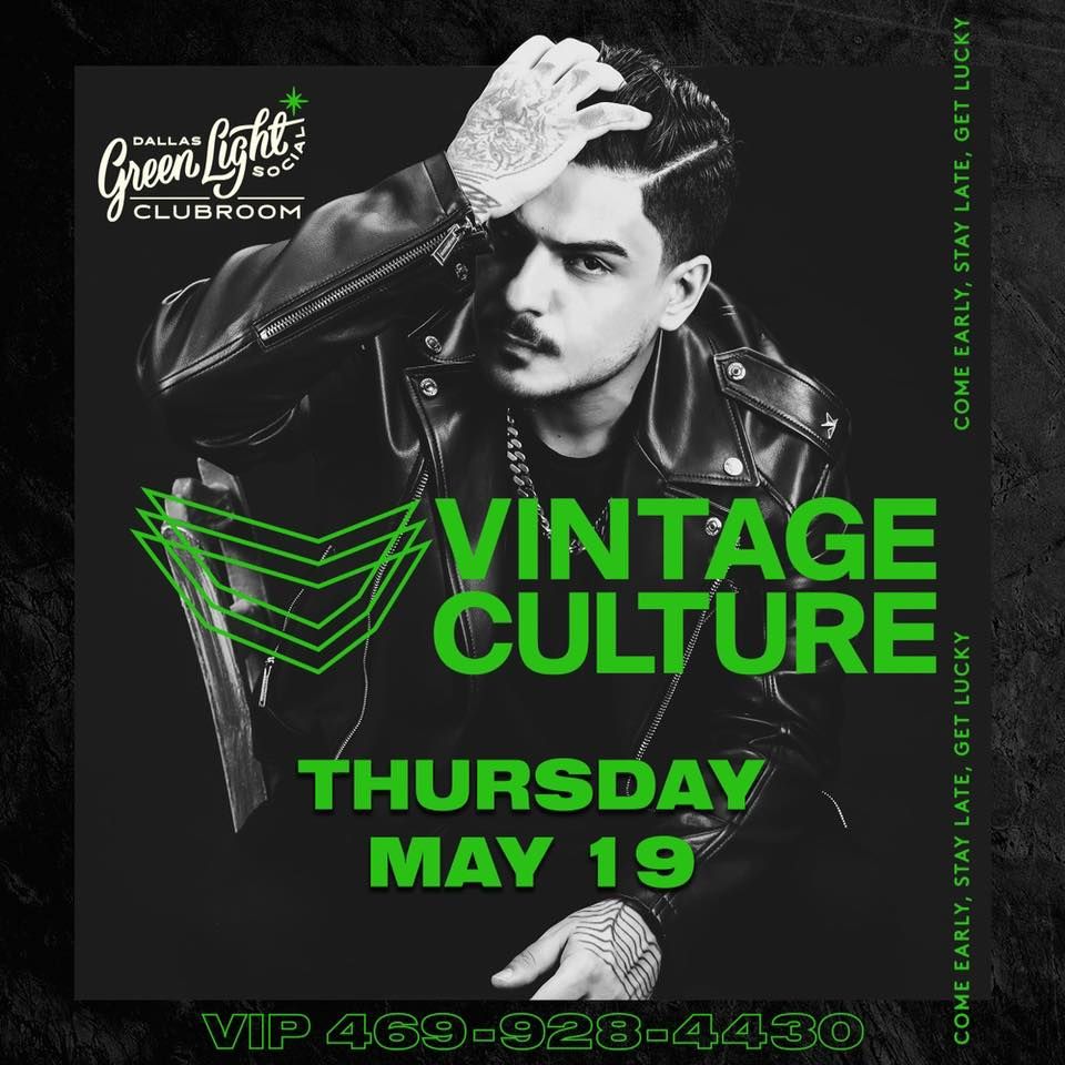 Vintage Culture at Green Light Social, Green Light Social Dallas, 19
