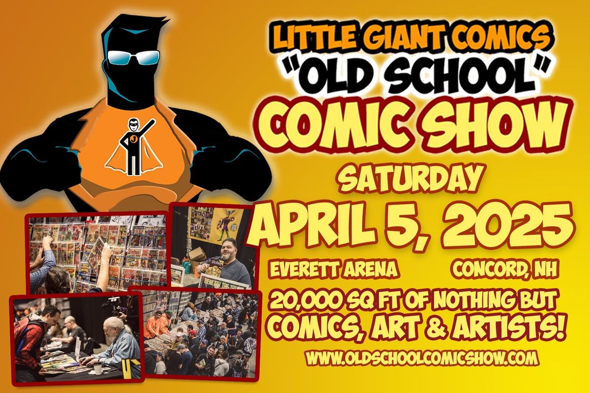 Little Giant Comics Old School Comic Show