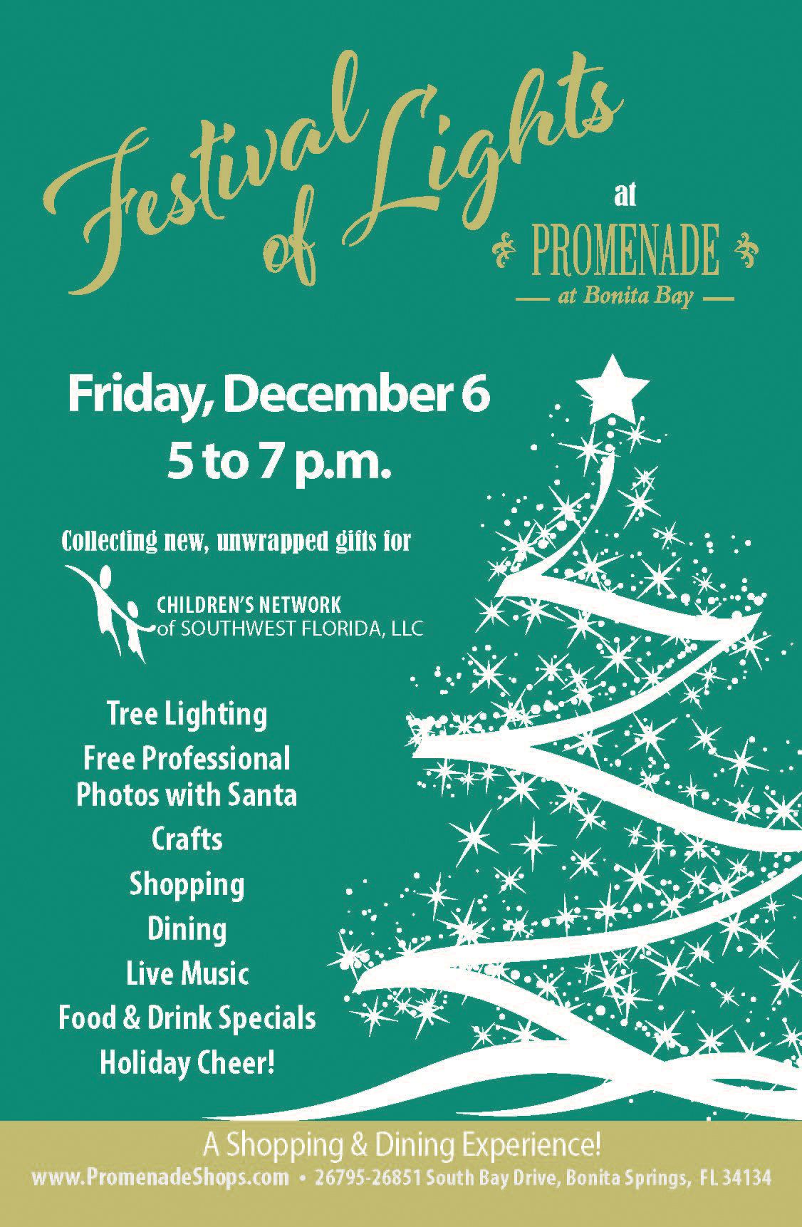 Promenade\u2019s Festival of Lights\/Photos with Santa