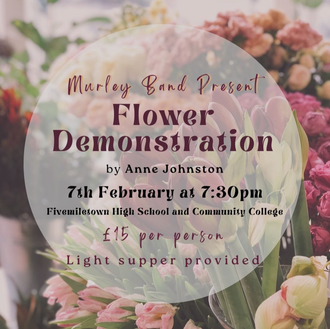 Flower Arranging Demonstration with Anne Johnston