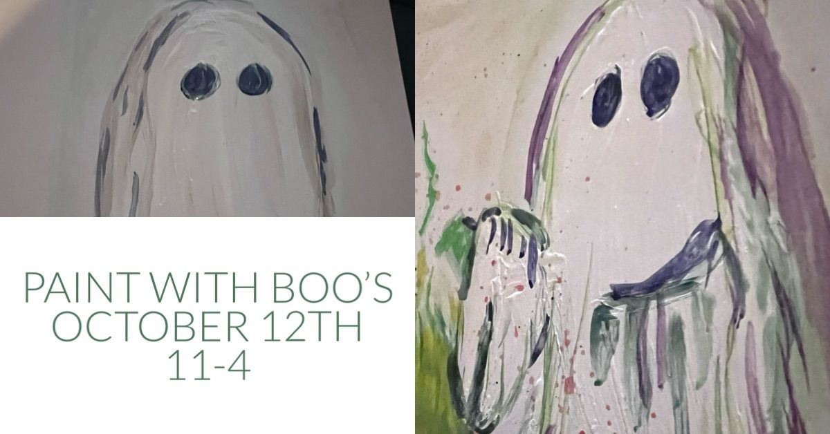 PAINT WITH BOO\u2019S 