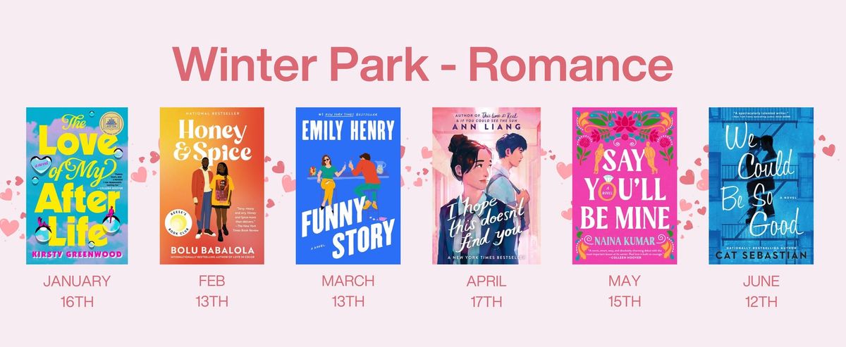 Winter Park Romance Book Club