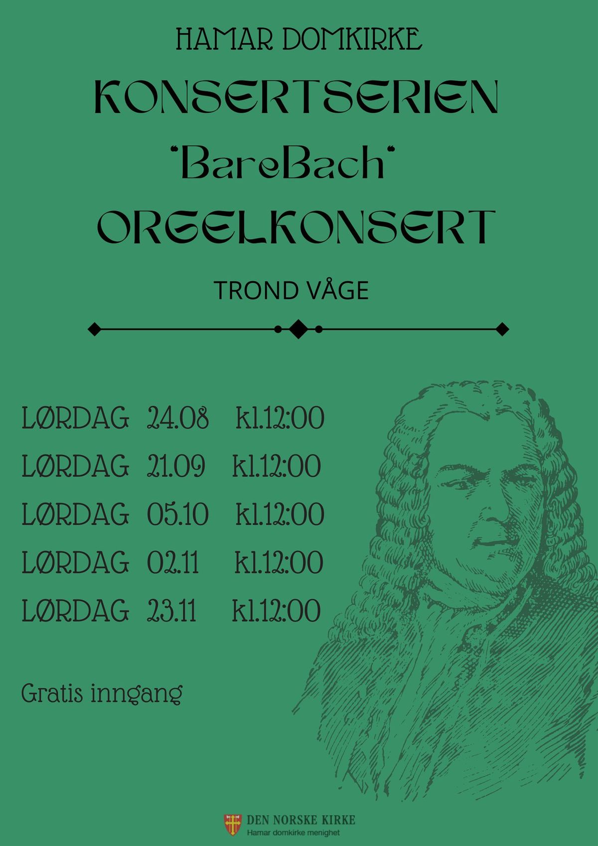 "BareBach" orgelkonsert