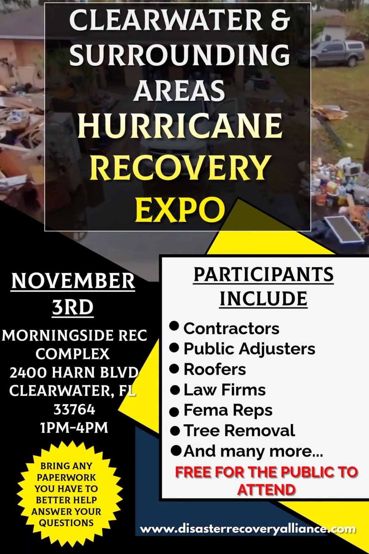 Clearwater Hurricane Recovery Expo 