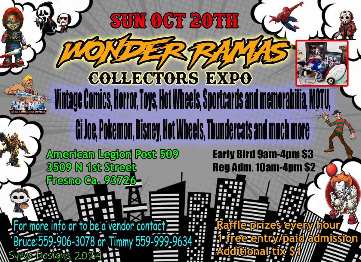 Wonder Ramas Collectors Expo 