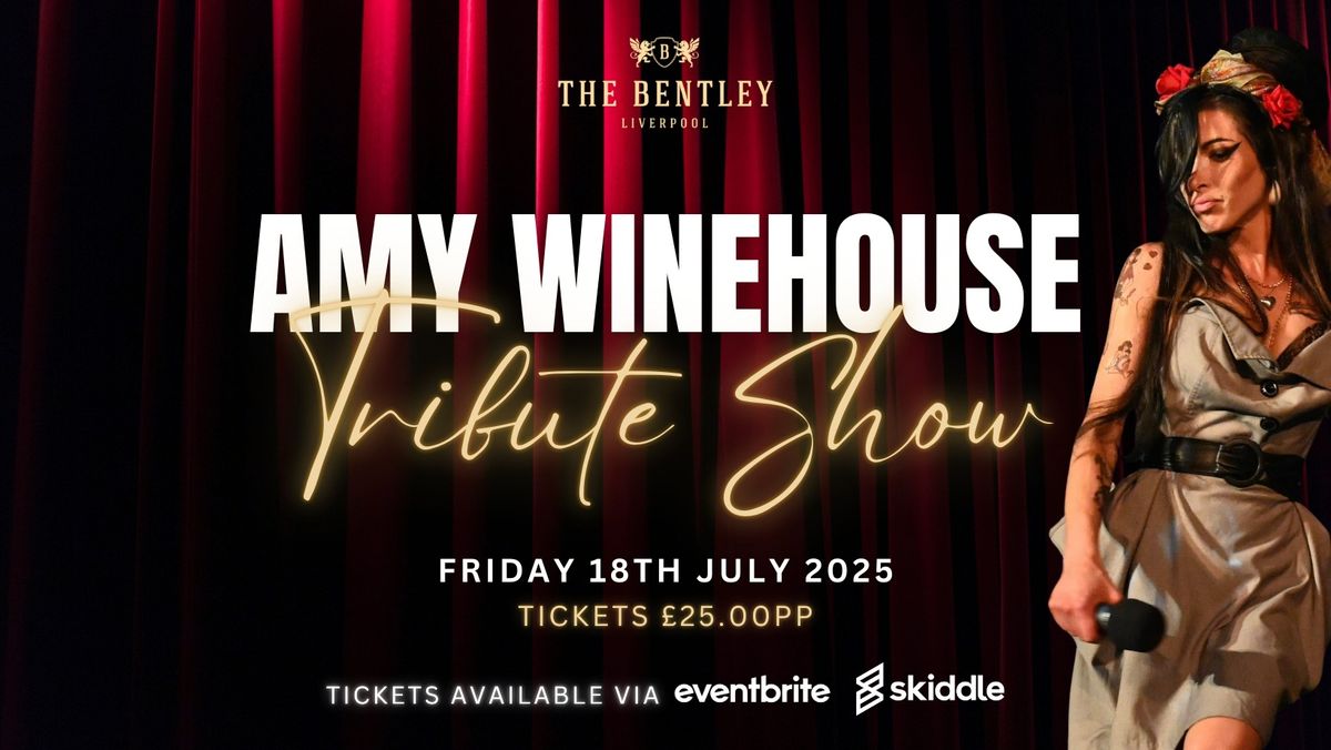 Back to Black: The Ultimate Amy Winehouse Tribute Show