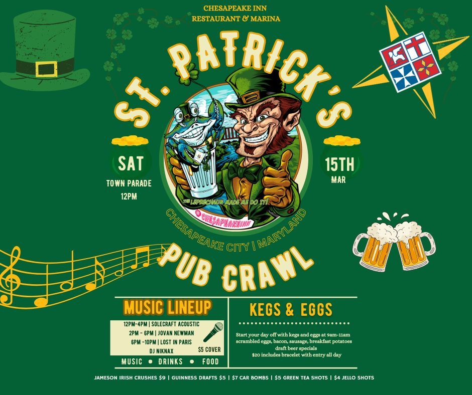 Annual St. Patrick's Pub Crawl