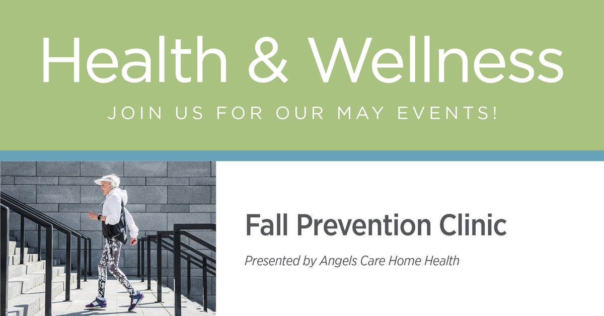 Fall Prevention Clinic