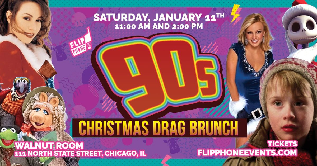 90s Christmas Drag Brunch- Chicago 