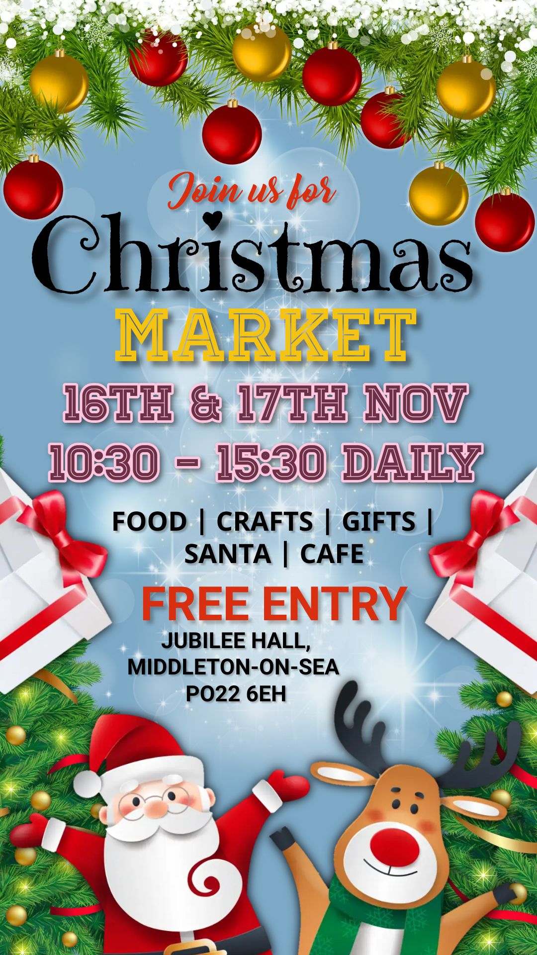 DSE Markets - Christmas at Middleton-on-Sea