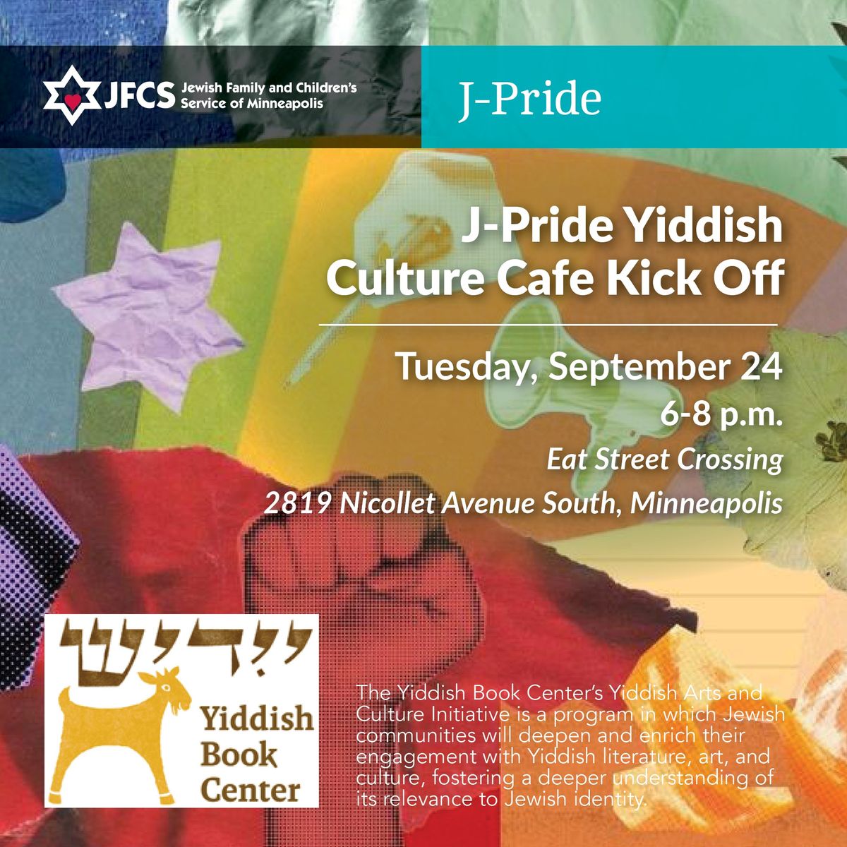 J-Pride Yiddish Cultural Cafe Kickoff 