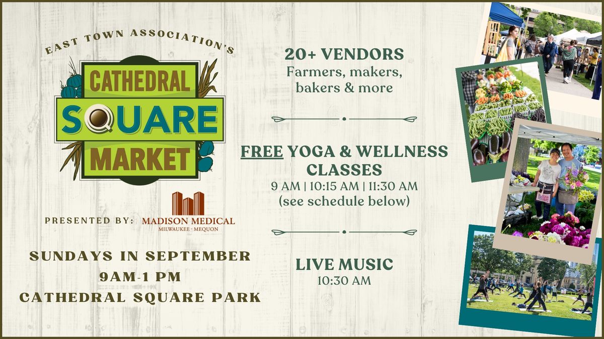 Cathedral Square Market | Sundays in Cathedral Square Park