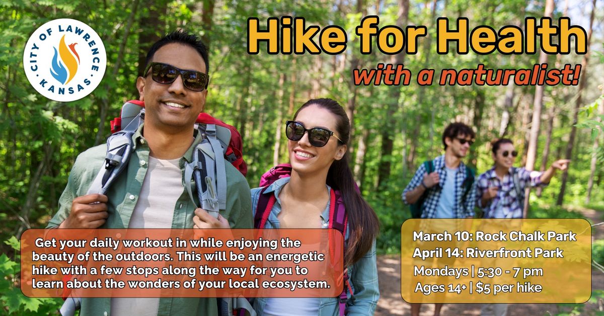 Hike For Health - March 10, Rock Chalk Park