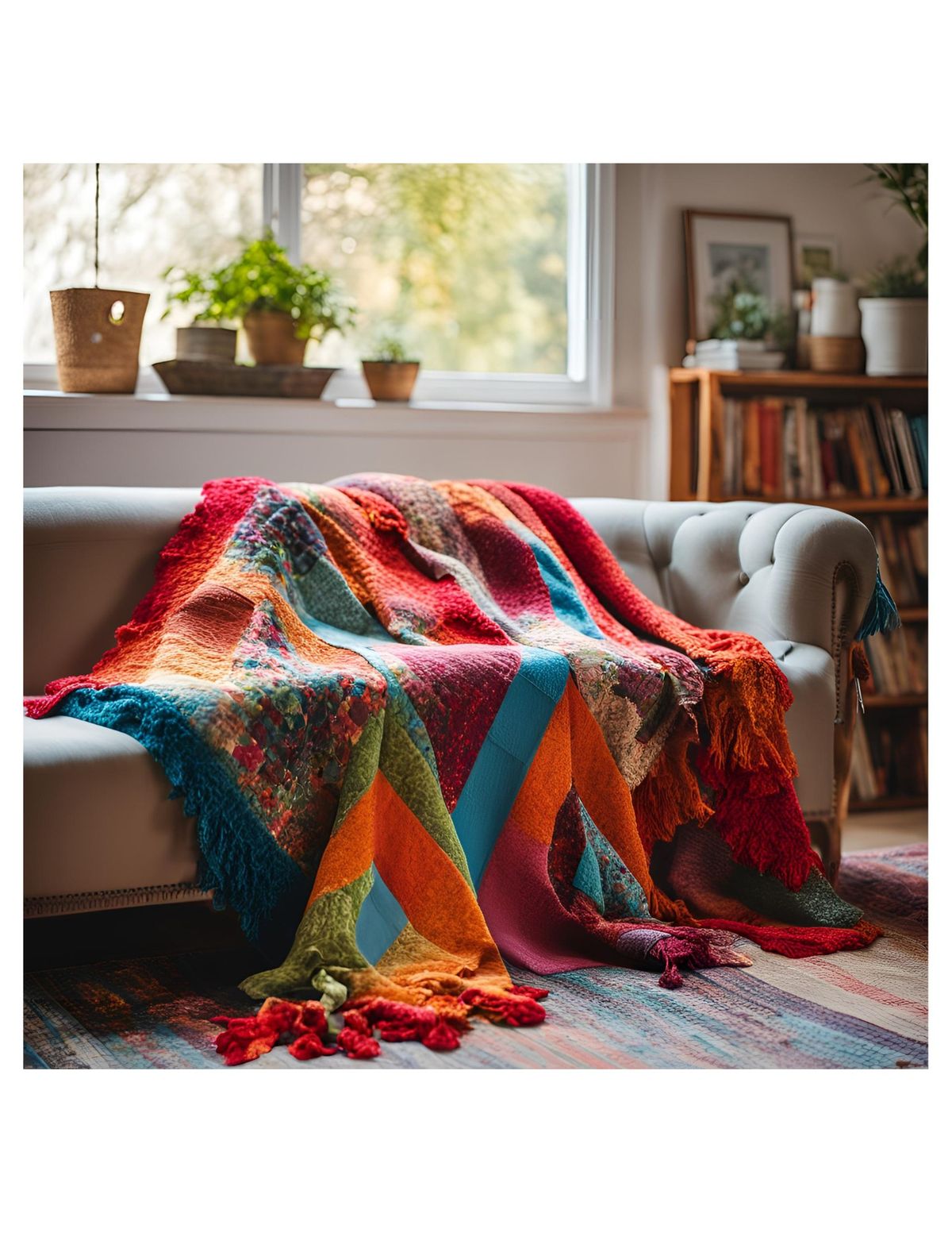 No Sew Throw Workshop