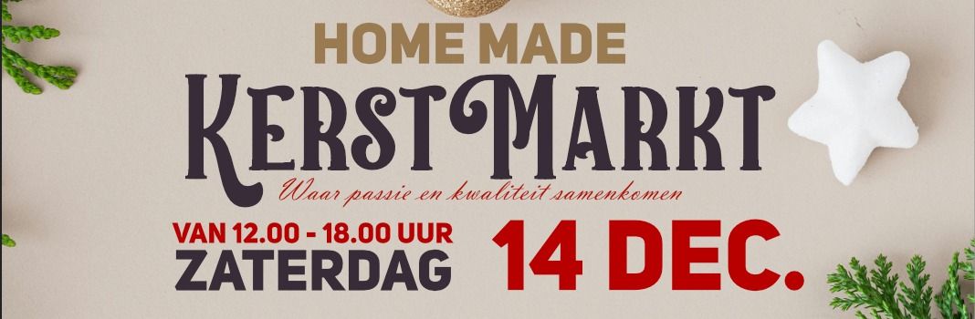 Weimarstraat Home Made Kerst Markt