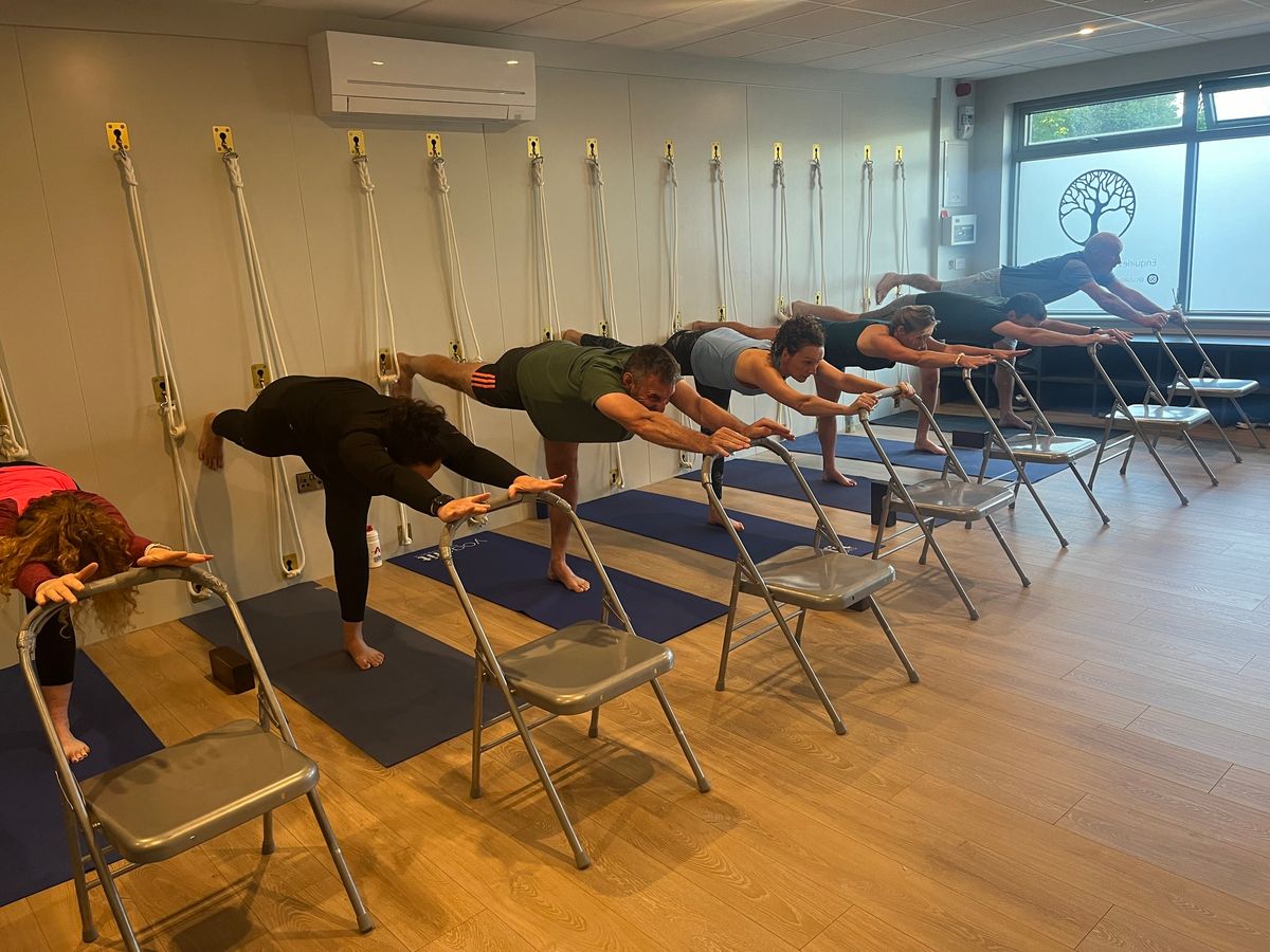 Monday - Iyengar yoga with Caroline