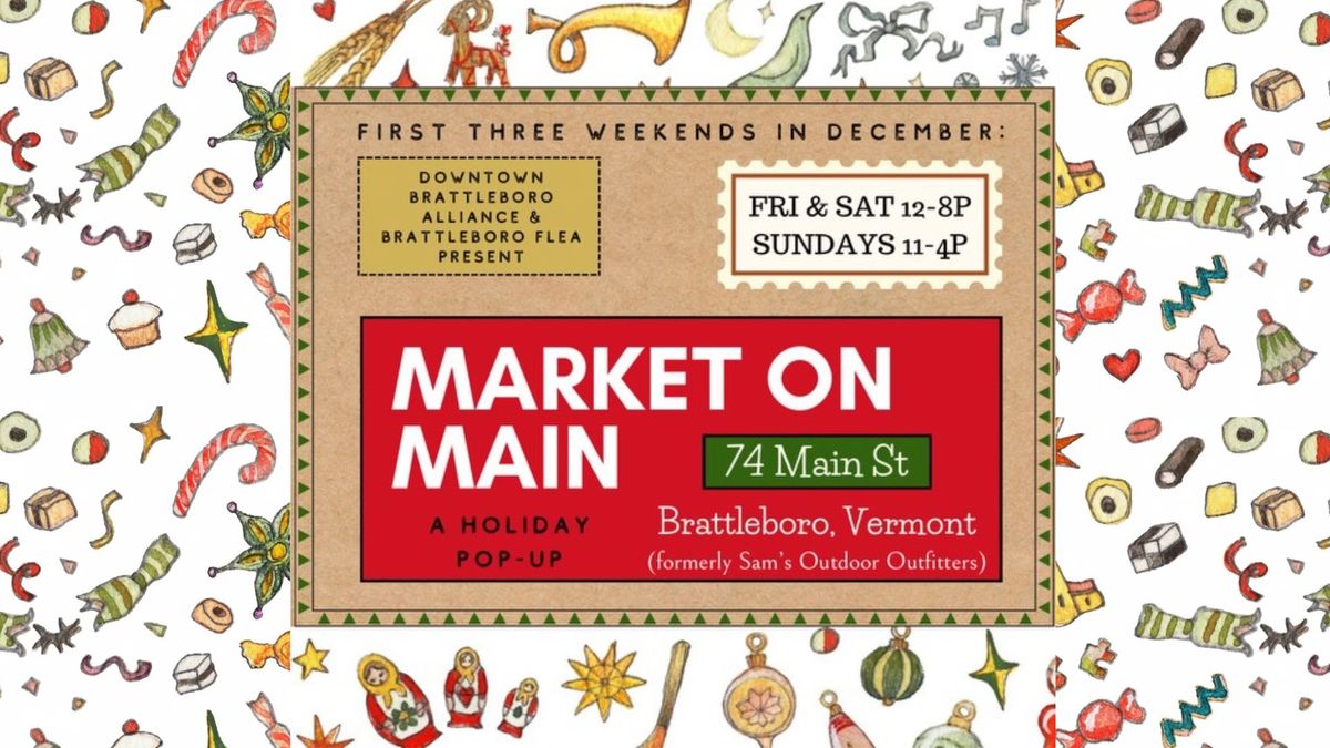 Market on Main- A Holiday Pop-Up