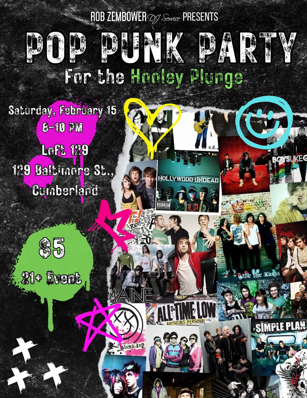 Pop Punk Party for the Hooley Plunge