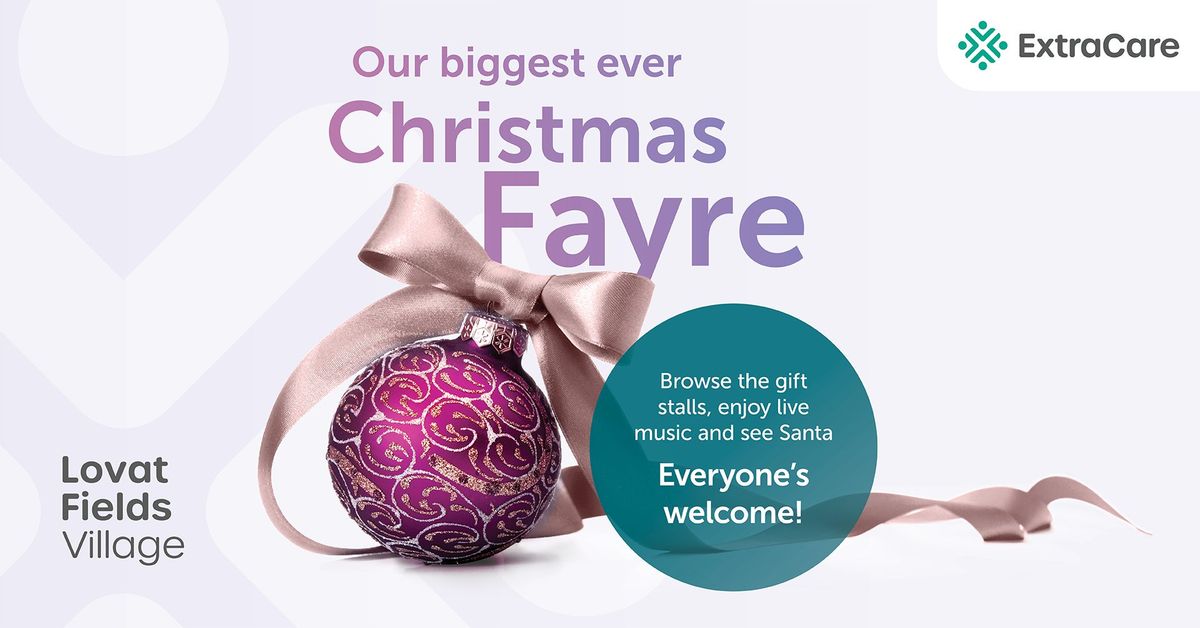 Lovat Fields - Christmas Fayre