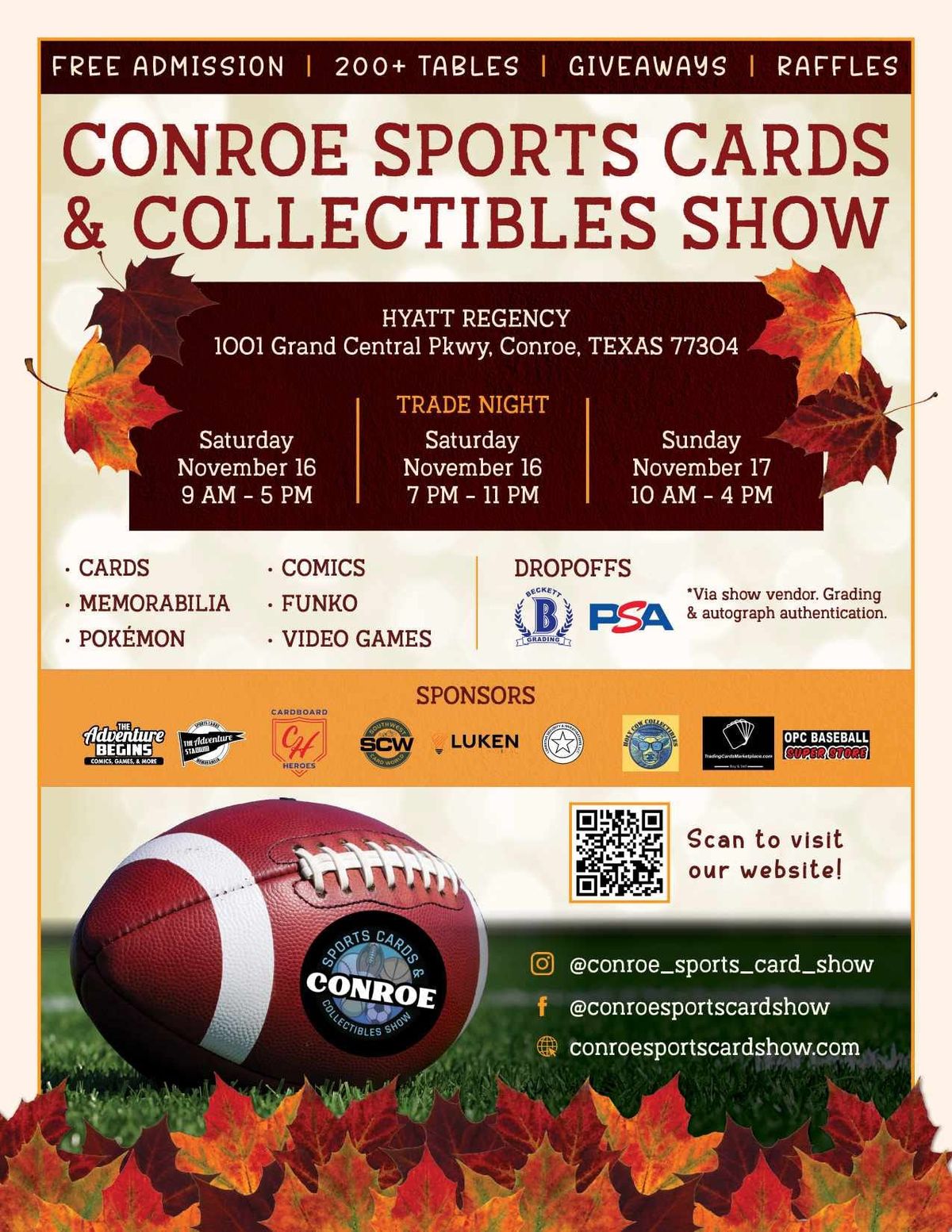 November Conroe Sports Card and Collectibles Show (Day 2) 