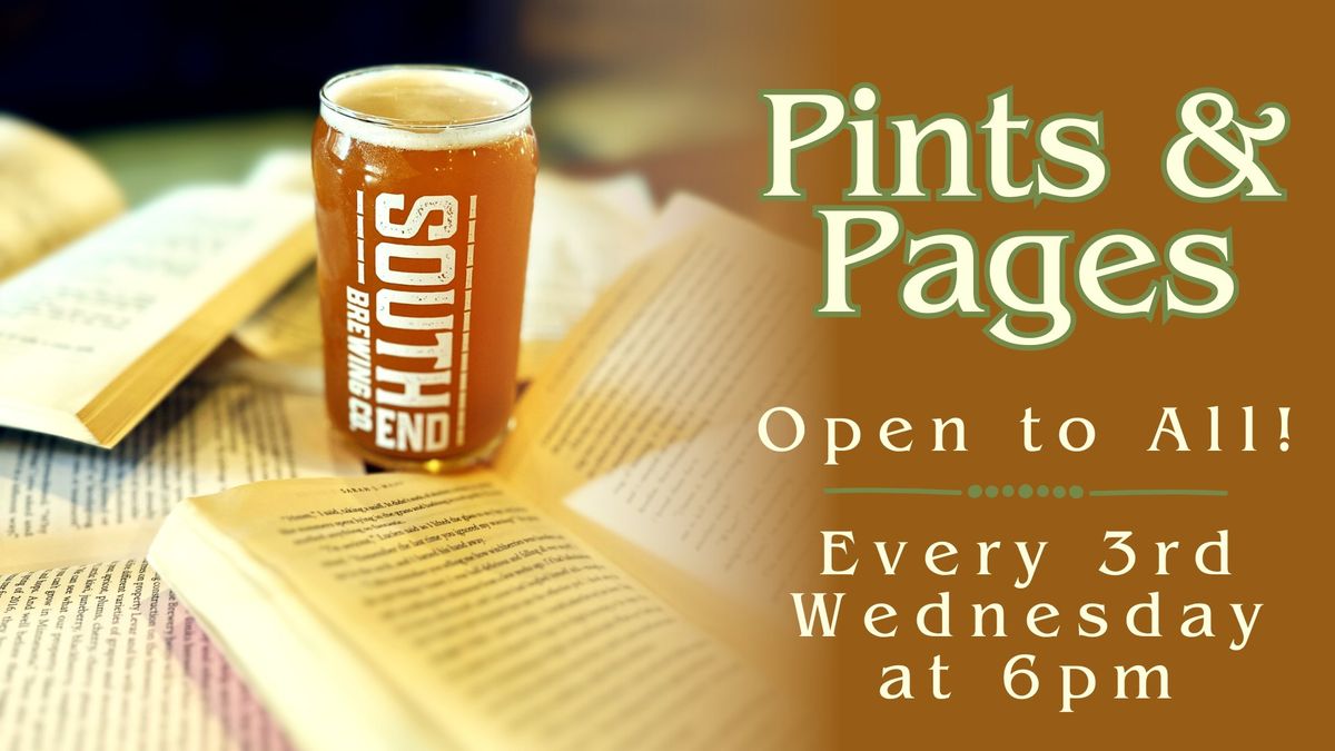 Pints & Pages at SouthEnd Brewing Co.