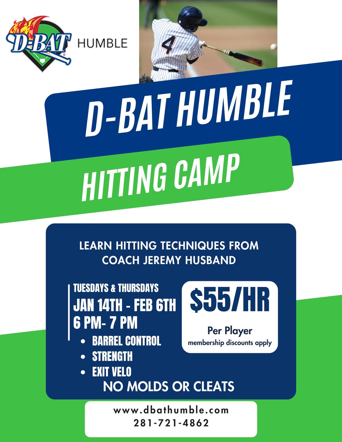 January & February Hitting Clinic 