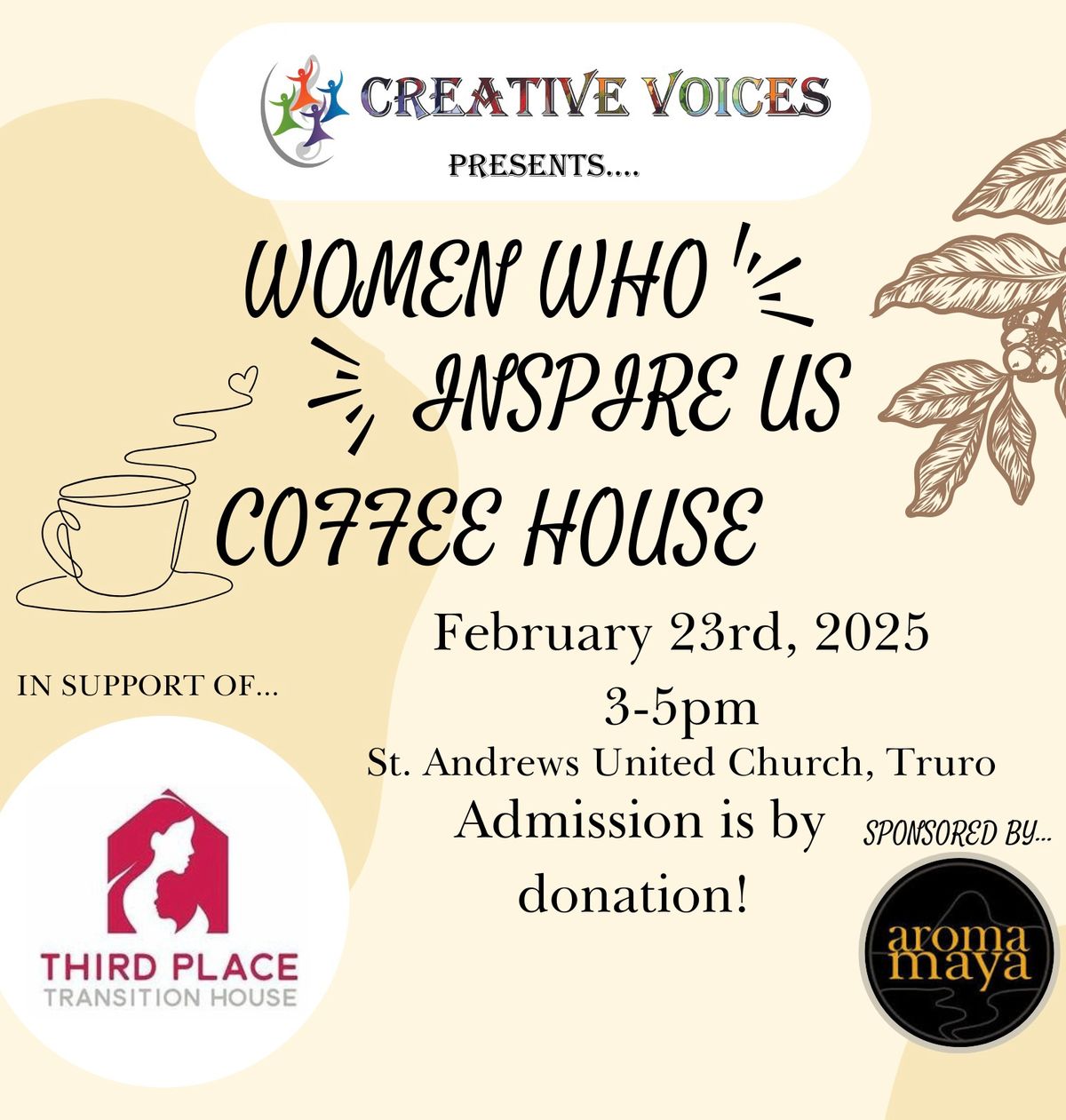 Creative Voices presents \u201cWomen Who Inspire Us!\u201d