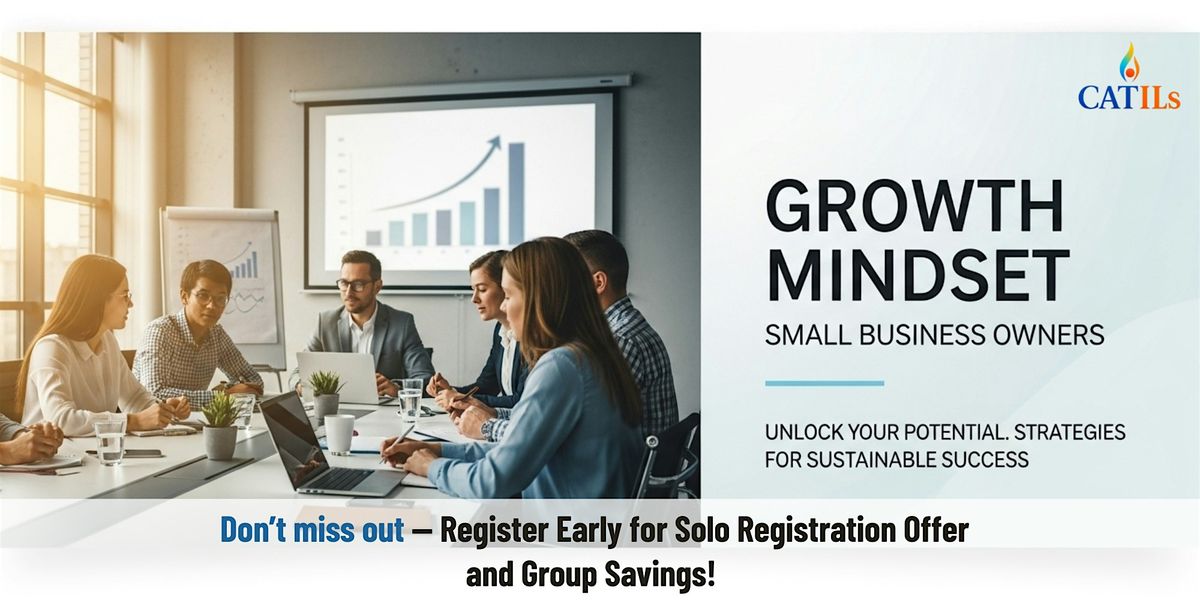 Develop a Growth Mindset \u2013 1 Day Small Business Course in Dallas, TX