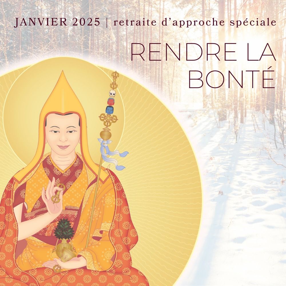 Retraite Janvier 2025! Mantra nom de V\u00e9n. Gu\u00e9sh\u00e9-la \u2022 Grand guide pr\u00e9liminaire yoga Guide Spirituel