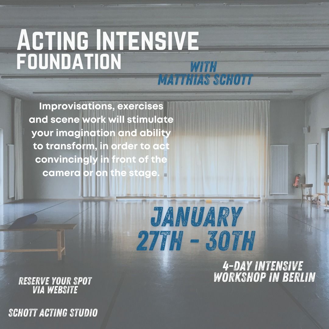 Foundation Acting Intensive Course