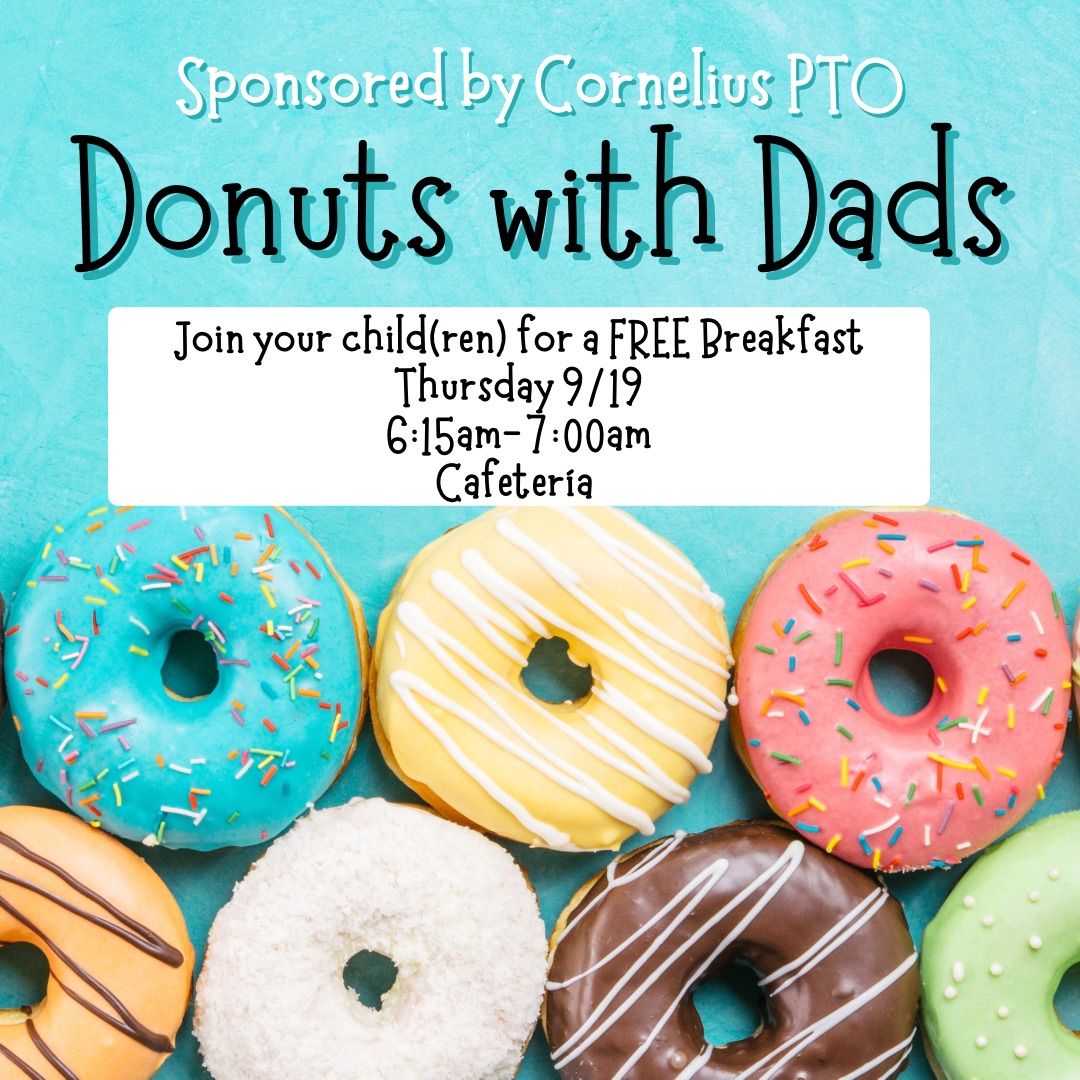 9\/19 Donuts with Dads @ 6:15-7:00AM