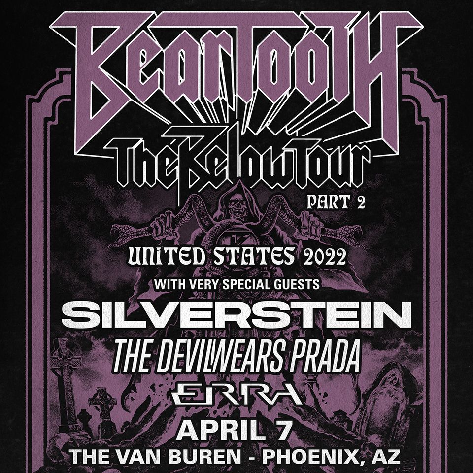 Beartooth: The Below Tour Part II, The Van Buren, Phoenix, 7 April 2022