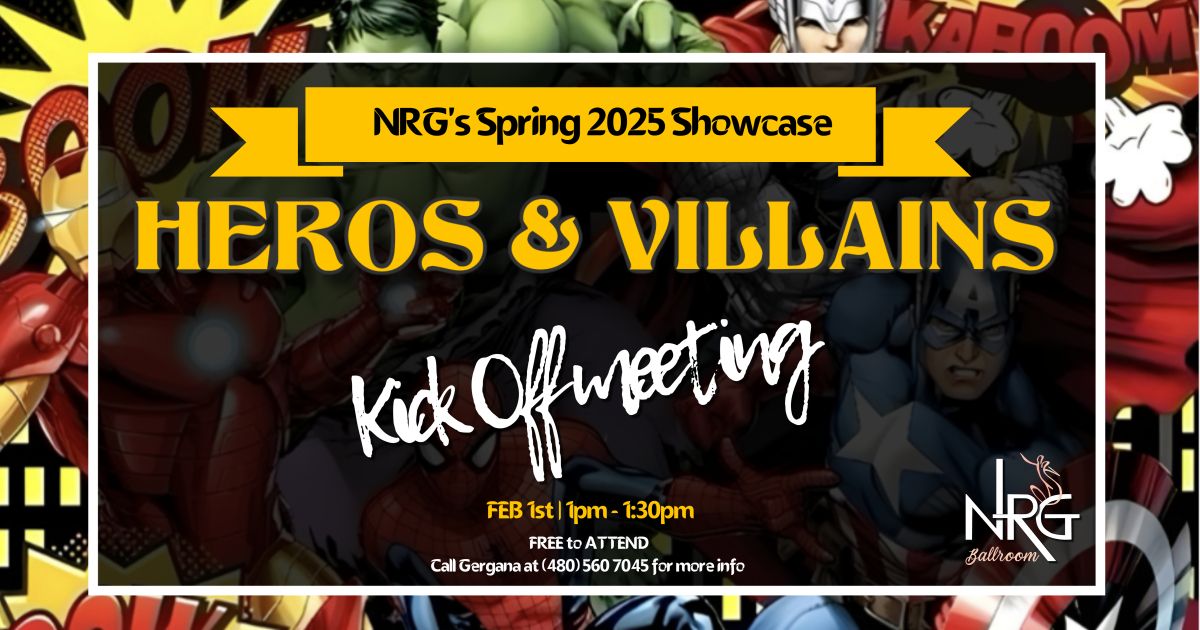 NRG's Spring Showcase 2025: Kick - Off meeting 