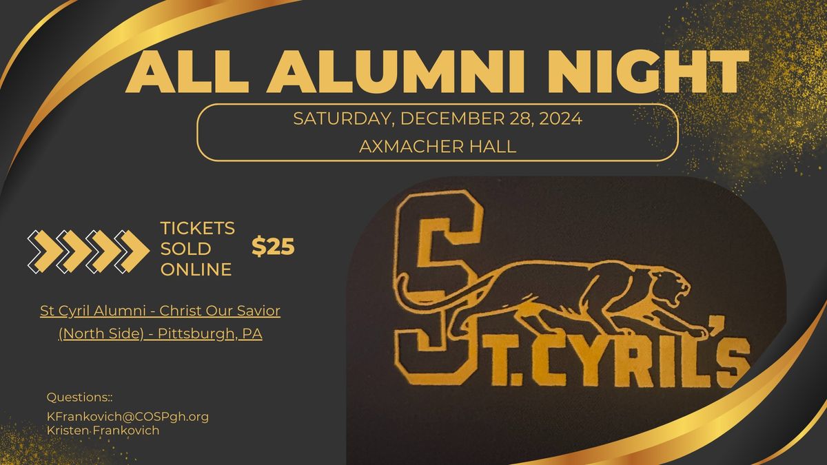 St. Cyril of Alexandria All Alumni Night