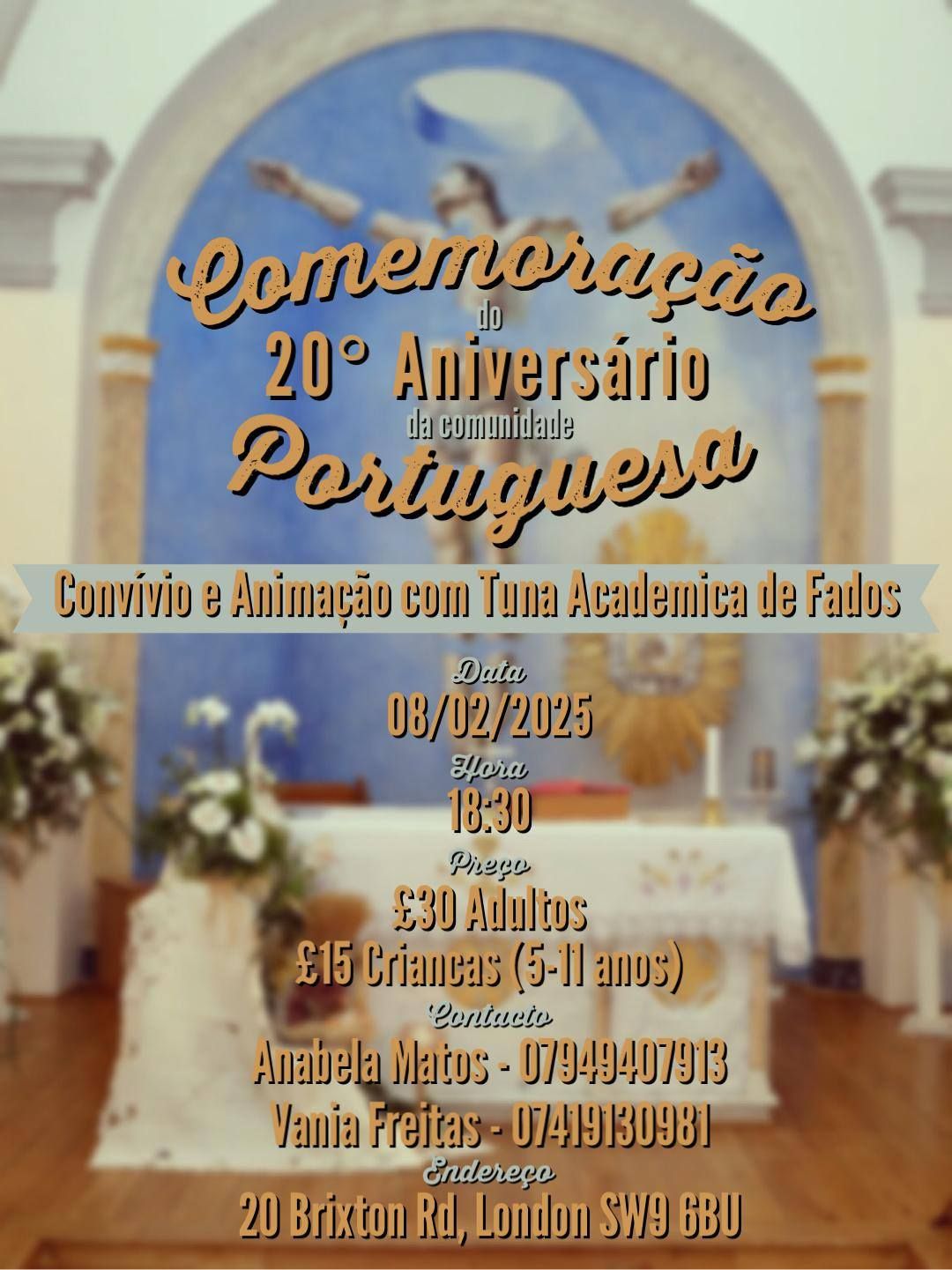 20th Anivers\u00e1rio da Comunidade Portuguesa na igreja Scalabrini 