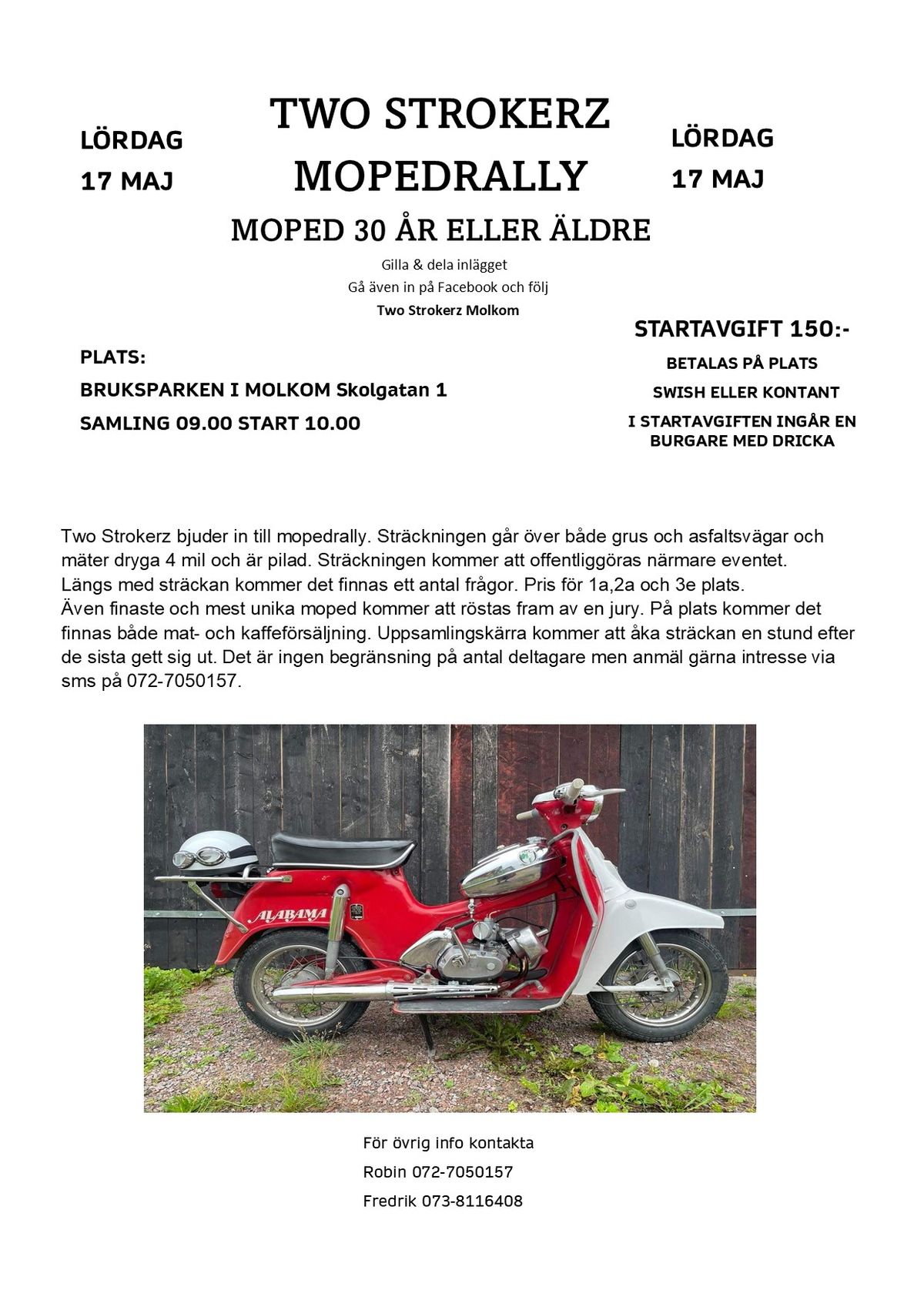 Mopedrally Molkom