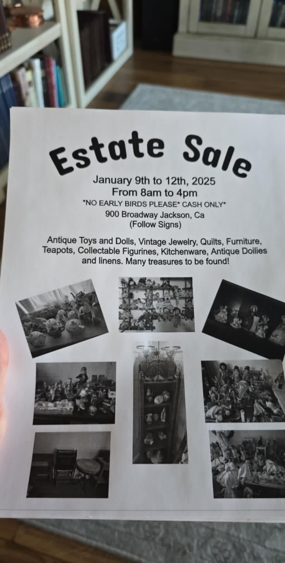 Estate Sale Antiques and collectables!