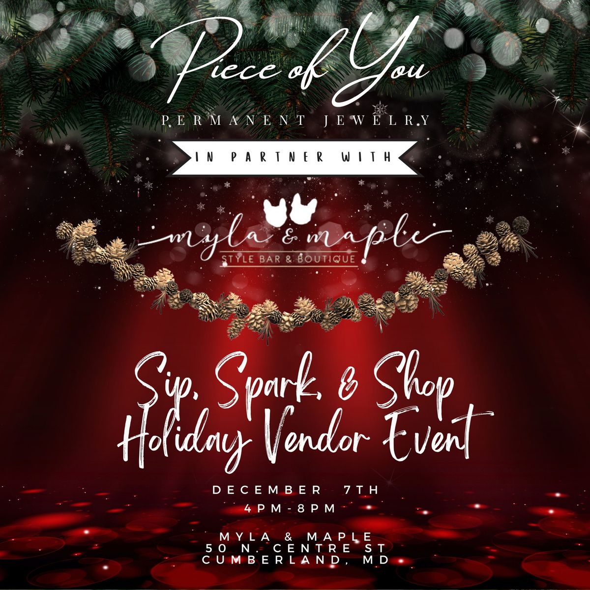 \ud83c\udf84\ud83c\udf81 Sip, Spark, & Shop Holiday Vendor Event \ud83c\udf81\ud83c\udf84