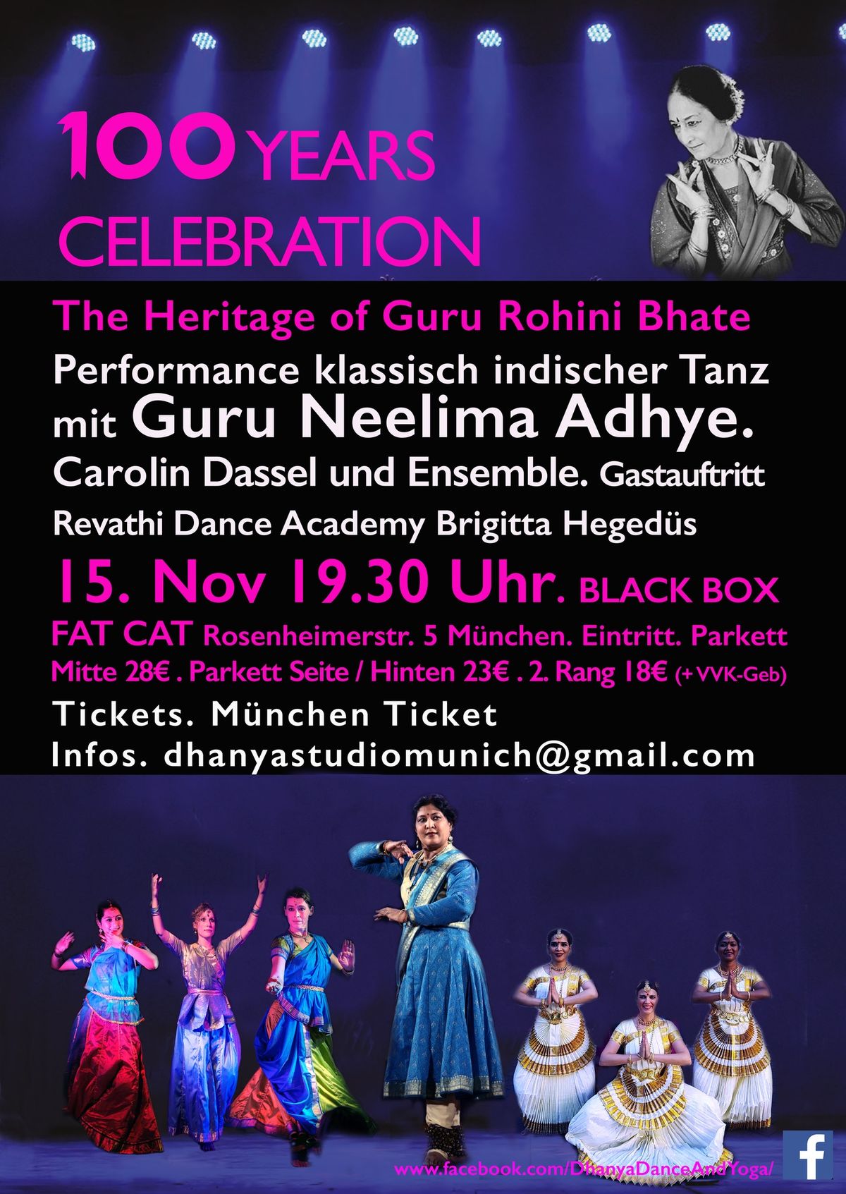 Kathak Dance Perfromance - the Heritage of Guru Rohini Bhate