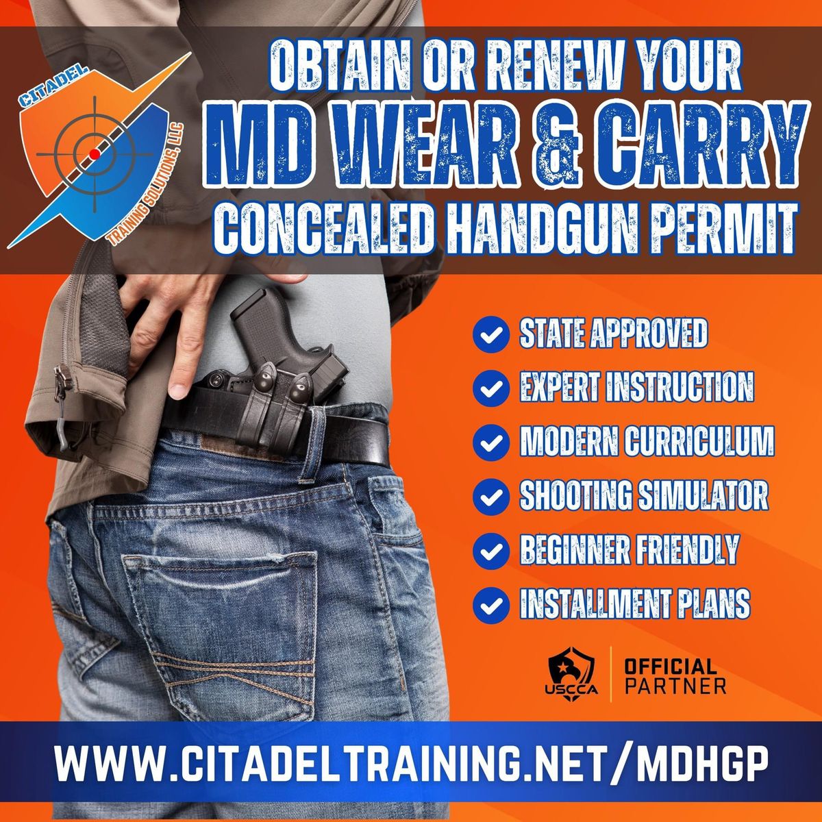 MD Wear & Carry Permit Training