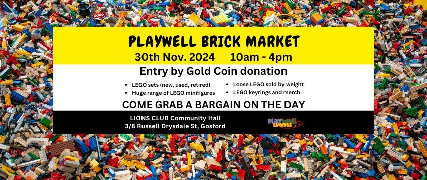 Playwell Brick Market Gosford